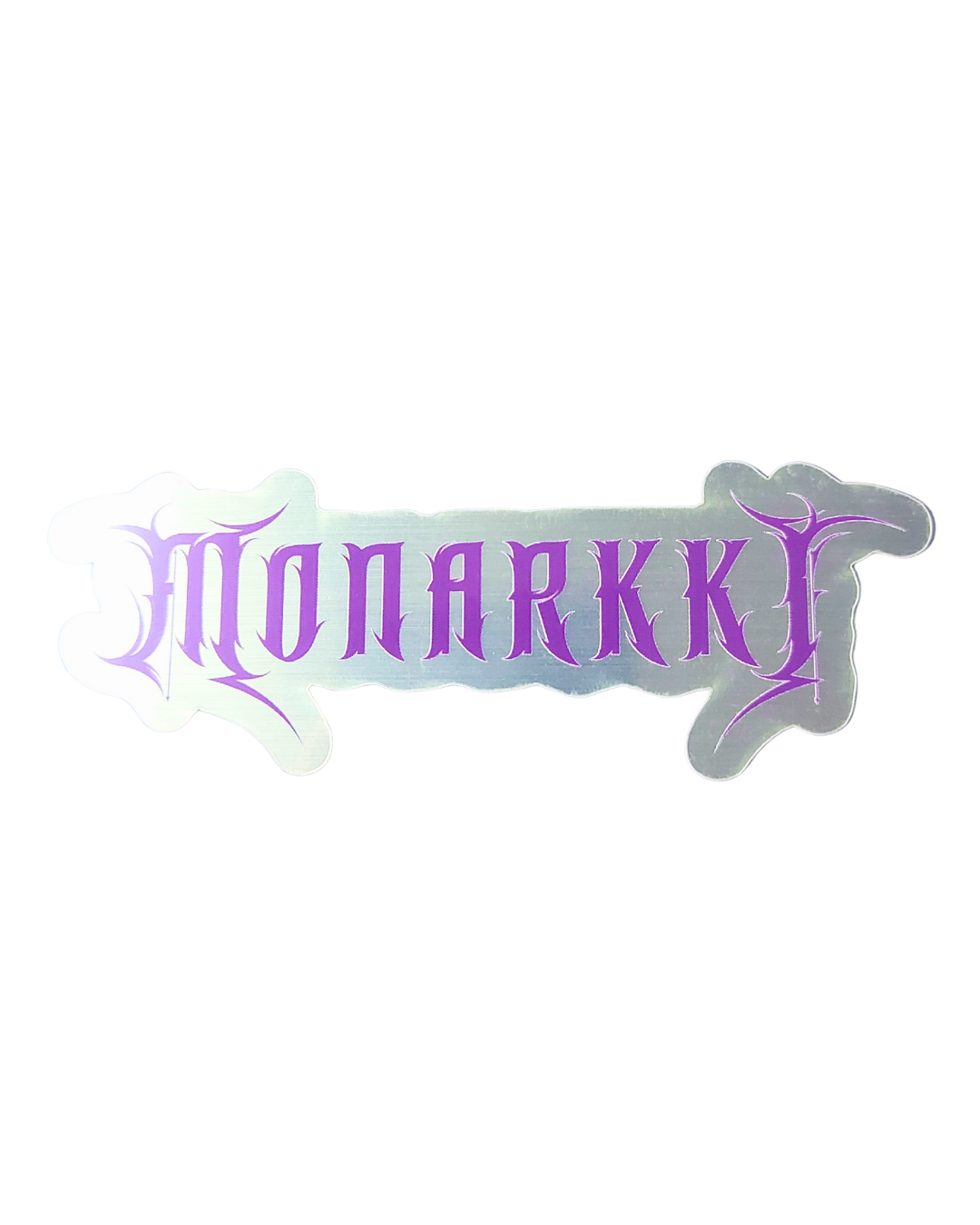 Monarkki Logo Aluminium sticker